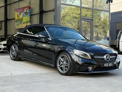 2019 Mercedes-Benz C-Class C200 A205 Obsidian Black