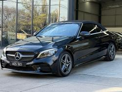 2019 Mercedes-Benz C-Class C200 A205 Obsidian Black