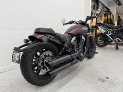 2021 INDIAN SCOUT BOBBER Maroon