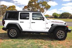 2025 Jeep Wrangler Unlimited Rubicon JL MY25 4X4 Dual Range Bright White