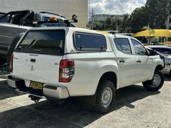2019 Mitsubishi Triton GLX ADAS MR MY19 4X4 Dual Range White