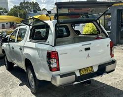 2019 Mitsubishi Triton GLX ADAS MR MY19 4X4 Dual Range White