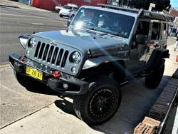 2014 Jeep Wrangler Unlimited Sport JK MY14 4X4 Dual Range Grey