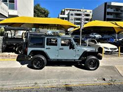 2014 Jeep Wrangler Unlimited Sport JK MY14 4X4 Dual Range Grey