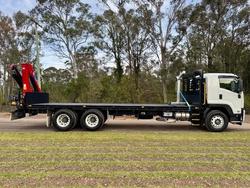2024 Isuzu
Fvy 240-300 Auto Crane Truck, 1750Kms, Comes With Rego