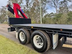 2024 Isuzu
Fvy 240-300 Auto Crane Truck, 1750Kms, Comes With Rego