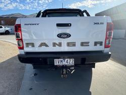 2022 Ford Ranger Sport PX MkIII MY21.75 4X4 Dual Range Arctic White