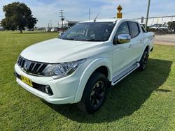 2017 Mitsubishi Triton Exceed MQ MY17 4X4 Dual Range White