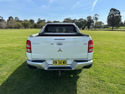 2017 Mitsubishi Triton Exceed MQ MY17 4X4 Dual Range White