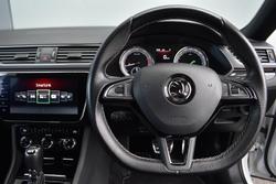 2017 SKODA Superb 206TSI SportLine NP MY18 4X4 Constant Moon White