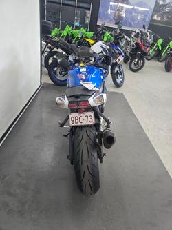 2011 Suzuki GSX-R600 Blue