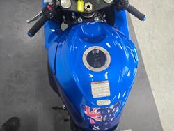 2011 Suzuki GSX-R600 Blue