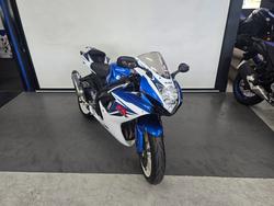 2011 Suzuki GSX-R600 Blue