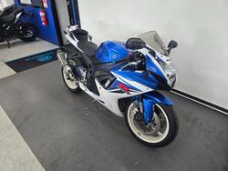 2011 Suzuki GSX-R600 Blue