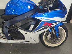 2011 Suzuki GSX-R600 Blue