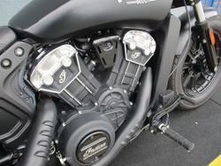 2021 INDIAN SCOUT BOBBER THUNDER BLACK Black