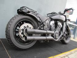 2021 INDIAN SCOUT BOBBER THUNDER BLACK Black
