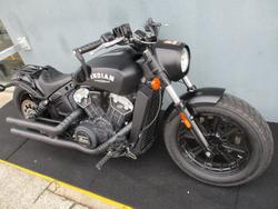 2021 INDIAN SCOUT BOBBER THUNDER BLACK Black