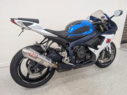 2011 Suzuki GSX-R750 Blue/White