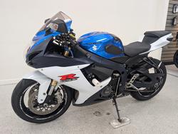 2011 Suzuki GSX-R750 Blue/White