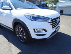 2019 Hyundai Tucson Highlander TL3 MY19 AWD Pure White