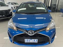2016 Toyota Yaris Ascent NCP130R Tidal Blue