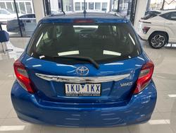 2016 Toyota Yaris Ascent NCP130R Tidal Blue