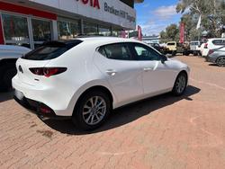 2024 Mazda 3 G20 Pure BP Series Snowflake White Pearl