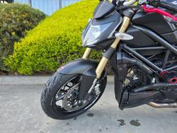 2012 DUCATI STREETFIGHTER 848 Black