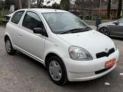 2002 Toyota Echo NCP10R Glacier White