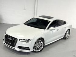 2015 Audi A7 S Line 4G MY16 Four Wheel Drive Glacier White
