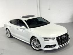 2015 Audi A7 S Line 4G MY16 Four Wheel Drive Glacier White