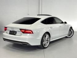 2015 Audi A7 S Line 4G MY16 Four Wheel Drive Glacier White