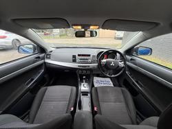 2010 Mitsubishi Lancer ES CJ MY10 Lightning Blue