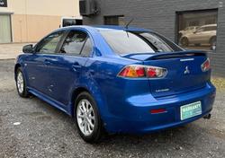 2010 Mitsubishi Lancer ES CJ MY10 Lightning Blue