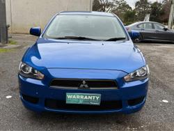 2010 Mitsubishi Lancer ES CJ MY10 Lightning Blue