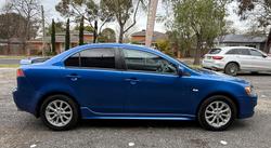 2010 Mitsubishi Lancer ES CJ MY10 Lightning Blue
