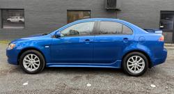 2010 Mitsubishi Lancer ES CJ MY10 Lightning Blue