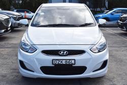 2018 Hyundai Accent Sport RB6 MY19 Chalk White