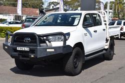 2021 Toyota Hilux SR GUN126R 4X4 Dual Range Glacier White