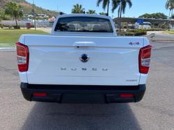 2025 KGM Musso Advance Q261 MY26 4X4 Dual Range Pearl White