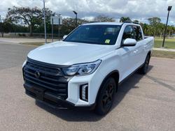 2025 KGM Musso Advance Q261 MY26 4X4 Dual Range Pearl White