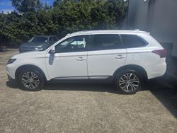 2017 Mitsubishi Outlander LS ZK MY17 4X4 On Demand White