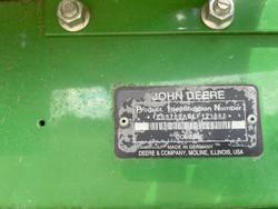 2020 John Deere S780 & 640D Front On Trailer Green