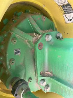2020 John Deere S780 & 640D Front On Trailer Green