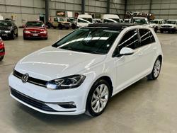 2017 Volkswagen Golf 110TSI Highline 7.5 MY18 Pure White