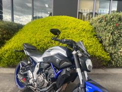 2016 Yamaha MT-07 Silver