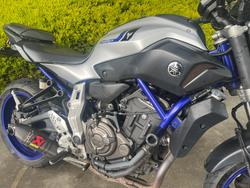 2016 Yamaha MT-07 Silver