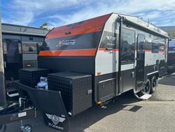 2025 JB Caravans Dirt Road Xtreme 19'6 Front Door