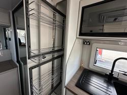 2025 JB Caravans Dirt Road Xtreme 19'6 Front Door